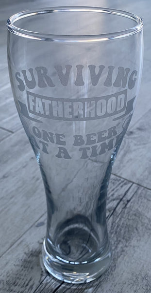 Father's Day Beer Glass